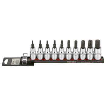 Bitdopset 1/2 ", TX10-piece on rail