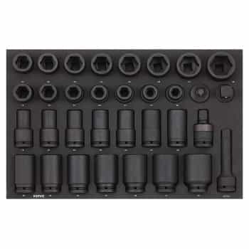 Sonic Power socket set 3/4" 33-piece