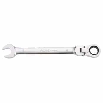 Hinge-Ratchet ring spanner 12-side 13mm