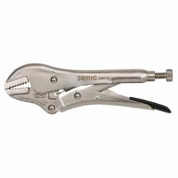 Locking pliers adjustable straight jaw 175mmL