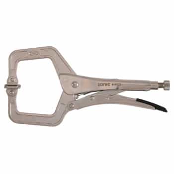 Locking pliers adjustable C-shaped articulated basin 275mmL