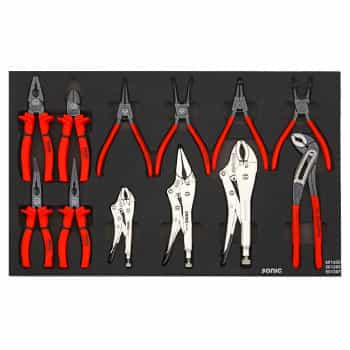 Tang set (9 German) 12 pcs. SFS