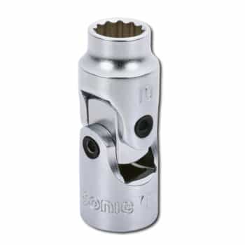 Cardan socket 1/4", 12-edge 12mm