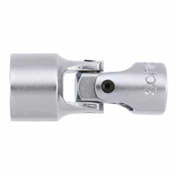 Cardan socket 1/4", 12-edge 13mm