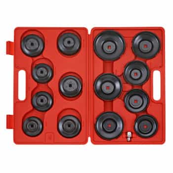 Oil filter wrench set 15 pcs.