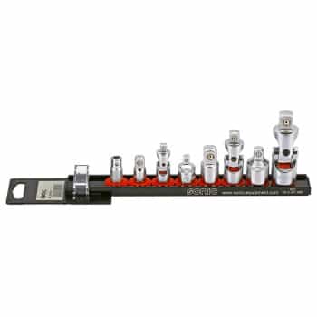 Adapter & cardan joint set 8 pcs. on rail