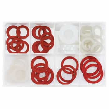 Assortment Carterstopringen nylon and fiber 60 pieces