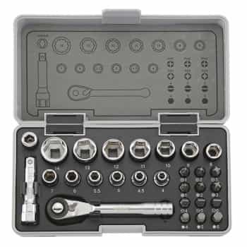 Cap and bit set, 1/4 "28-dlg.