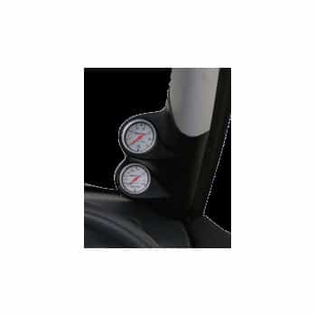 RGM A-Pillarmount Right - 2x 52mm - Seat Ibiza / Cordoba 6K2 1999-2002 - Black (ABS)