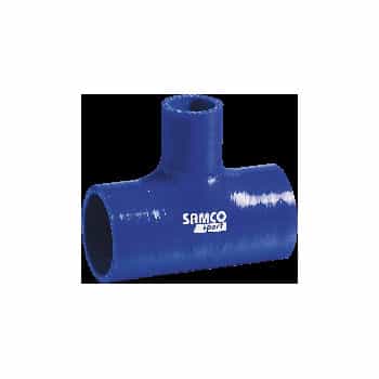 Samco Silicon T-Piece blue 60/25 102mm
