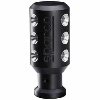 Sparco Gear Knob 'Piuma' - Black/Aluminium