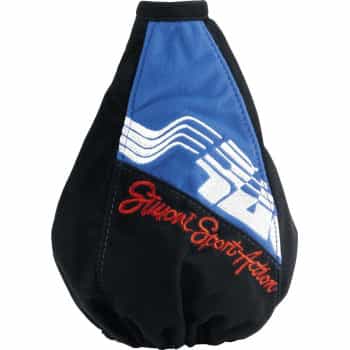 Simoni Racing Gear Shift Cover Sport Action black/blue Microfibre