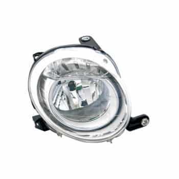 Headlight on the right including actuator 1604962 Van Wezel