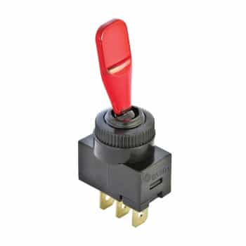 Switch on / off red
