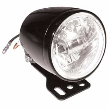 Fog lamp set Round White E11
