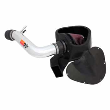 K & N Typhoon Kit Ford Mustang 3.7L-V6 2011-2013 Polished (69-3529) 69-3529TP K&N