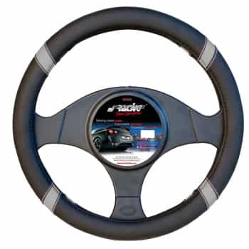 Simoni Racing Steering Wheel Cover Cross Black/Grey