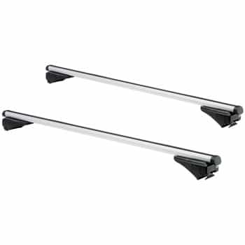 Roof rack set Twinny Load Aluminum A99 - With closed roof rails