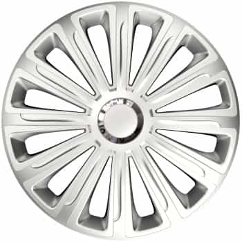 4-Piece Hubcaps Trend Silver 16 inch