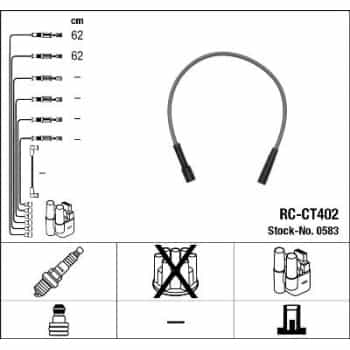 Ignition Cable Kit 0583 NGK