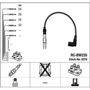 Ignition Cable Kit 0579 NGK