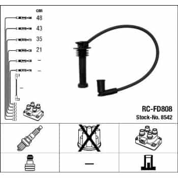 Ignition Cable Kit 8542 NGK