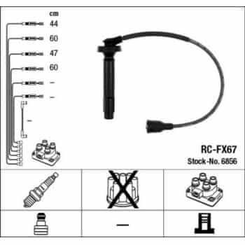 Ignition Cable Kit 6856 NGK