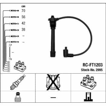Ignition Cable Kit 2995 NGK