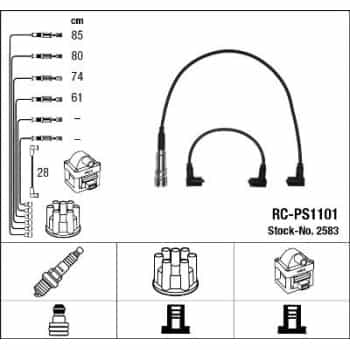 Ignition Cable Kit 2583 NGK