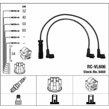 Ignition Cable Kit 8469 NGK