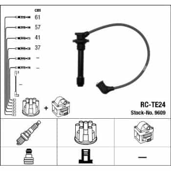 Ignition Cable Kit 9609 NGK