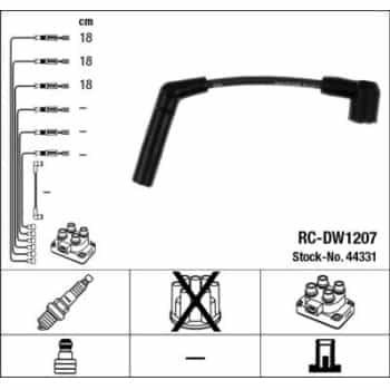 Ignition Cable Kit 44331 NGK