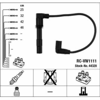 Ignition Cable Kit 44328 NGK