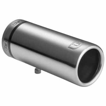 Ulter Sport Uitlaatsierstuk - Round 50mm - Length 100mm - Mounting 30-40mm - stainless steel