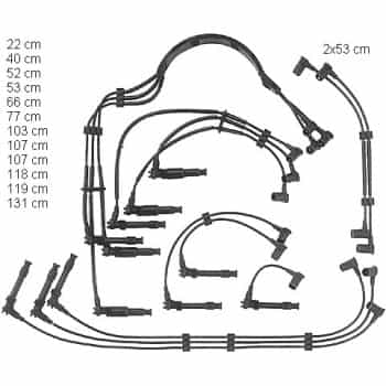 Ignition Cable Kit ZE751 Beru