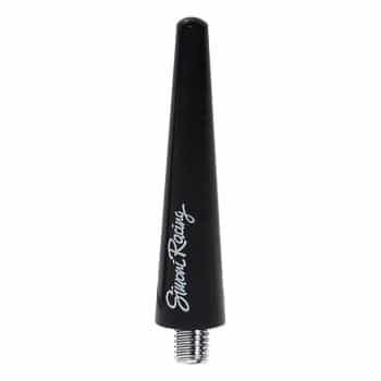 Simoni Racing Aluminum Antenna Short - Black - Length 6cm