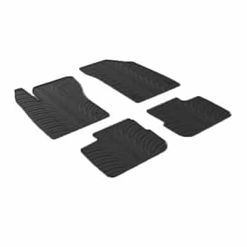 Rubber mats suitable for Fiat Tipo Sedan 2016- (4-piece)