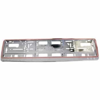 Number plate holder 'Europa' chrome