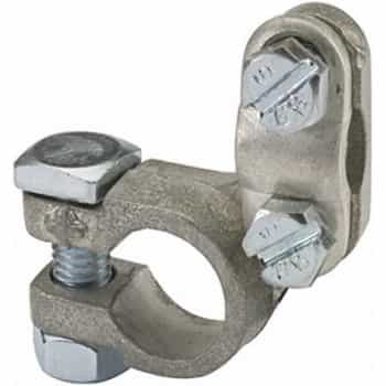 Battery/battery terminal clamp