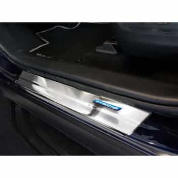 Stainless Steel Door Sill Toyota RAV4 (5th Gen.) 2018- - 'Hybrid' - 4-piece