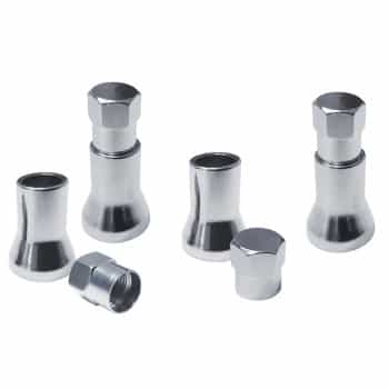Simoni Racing valve caps 'Chrome Valve'