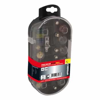 Carpoint spare bulbs set H1/H7 55W 30-piece