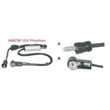 AM / FM 16V Phantom antenna adapter