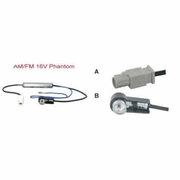 AM / FM 16V Phantom antenna adapter