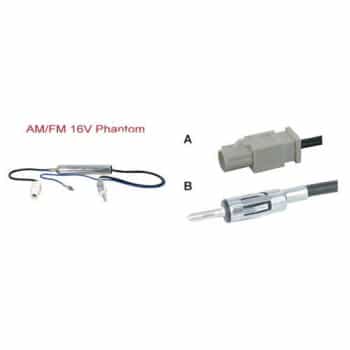 AM / FM 16V Phantom antenna adapter