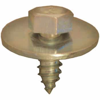 Hexagon bolt 6.3x16mm ring 22mm - 5 pieces