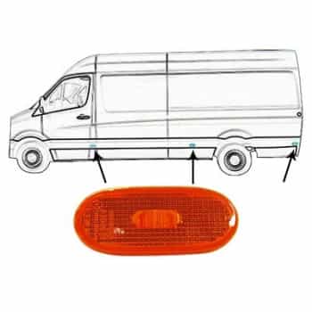 Side Marker Light 5862915 Van Wezel