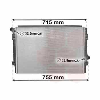 Radiator, engine cooling 58002336 International Radiators