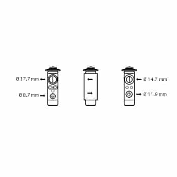 Expansion Valve, air conditioning