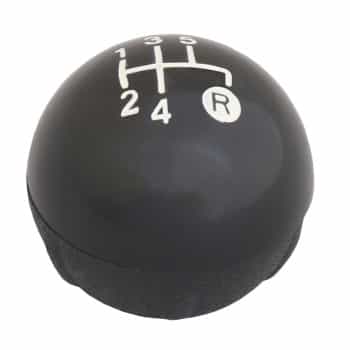 Simoni Racing Gear Shift Knob OEM Fiat 500 2007- - Black Leather